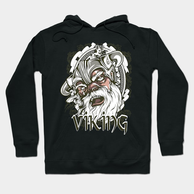 Viking Warrior Hoodie by Corialis